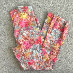Lululemon leggings. Floral print